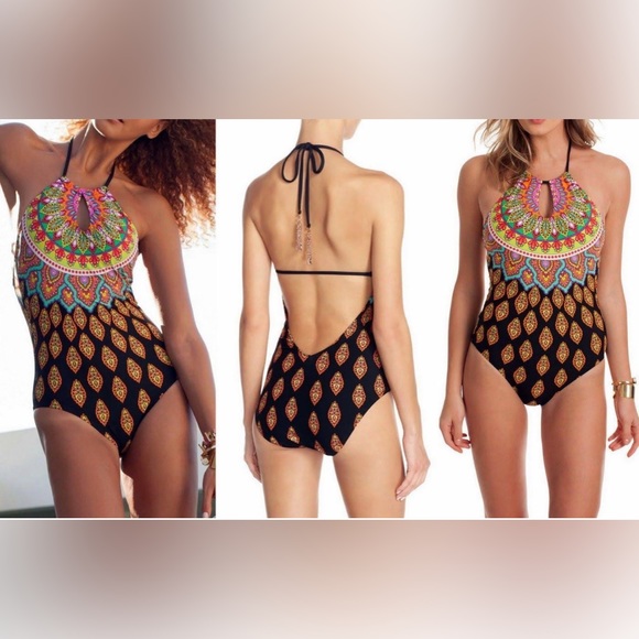 LIKE NEW Trina Turk One Piece Swimsuit - Picture 2 of 5